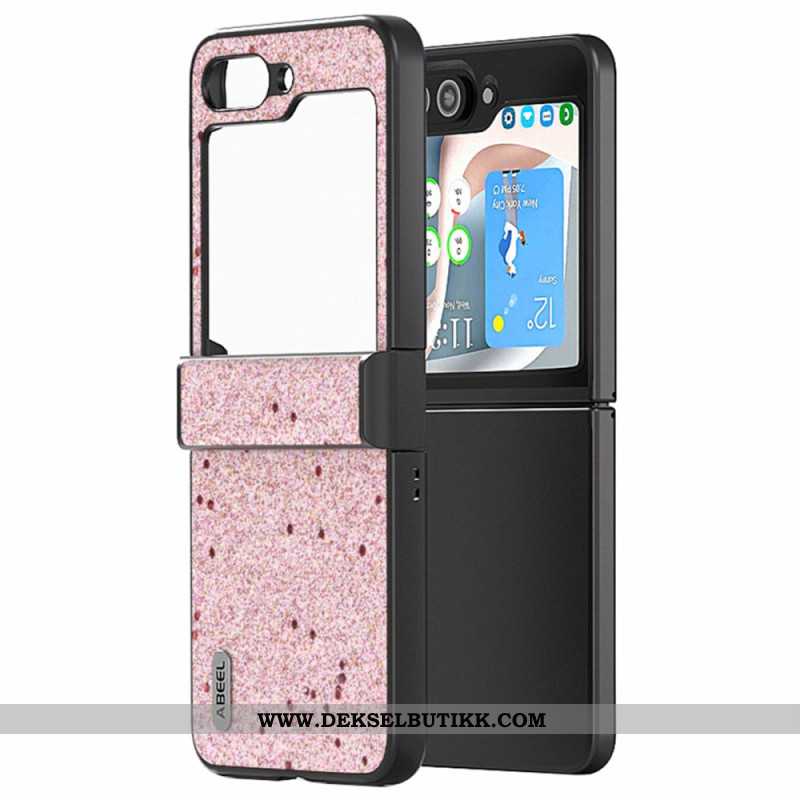 Deksel Til Samsung Galaxy Z Flip 7 Fe Abeel Skimrende Overflate