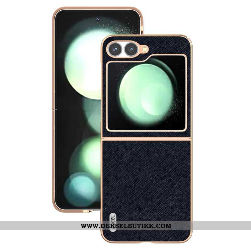 Deksel Til Samsung Galaxy Z Flip 7 Fe Teksturert Skinn