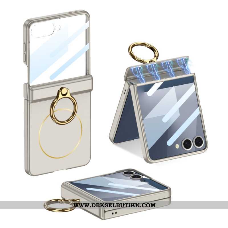 Deksel Til Samsung Galaxy Z Flip 7 Magnetisk Med Ringholder Gkk