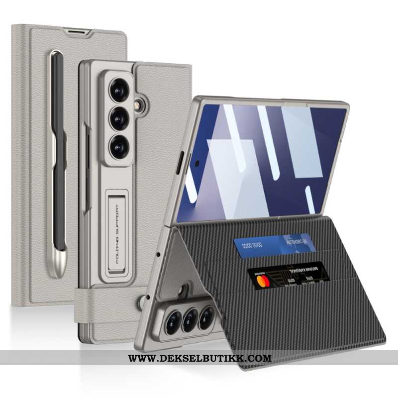 Deksel Til Samsung Galaxy Z Fold 7 Gkk Skjermbeskytter Og Stylusholder