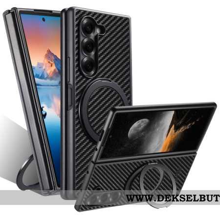 Deksel Til Samsung Galaxy Z Fold 7 Magnetisk Hengsel Med Suteni-ringholder