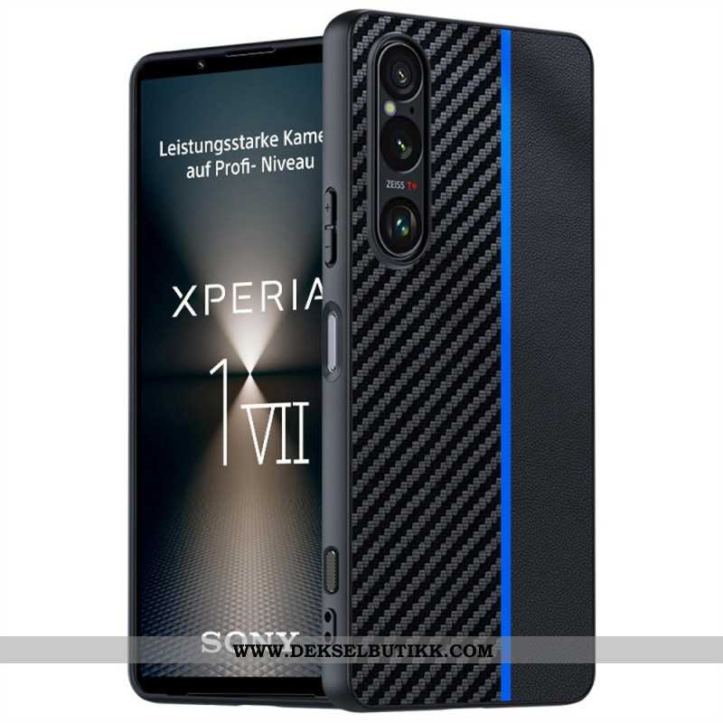 Deksel Til Sony Xperia 1 Vii Karbonfiber