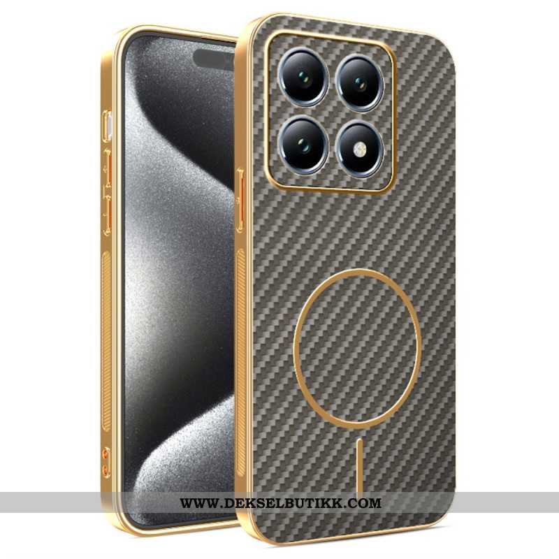 Deksel Til Xiaomi 15t Karbonfibertekstur