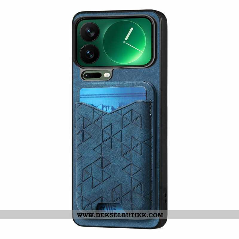 Deksel Til Xiaomi 17 Pro Max Kortholder Og Justerbart Stativ