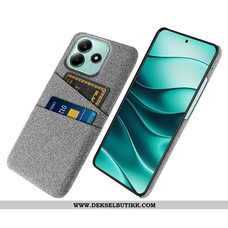 Deksel Til Xiaomi Redmi Note 14 5g Kortholder I Stoff