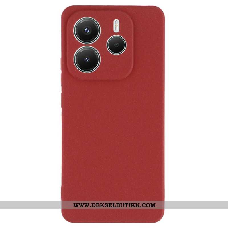 Deksel Til Xiaomi Redmi Note 14 5g Matt Silikon