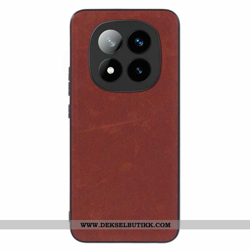 Deksel Til Xiaomi Redmi Note 14 Pro Plus 5g Teksturert Læreffekt
