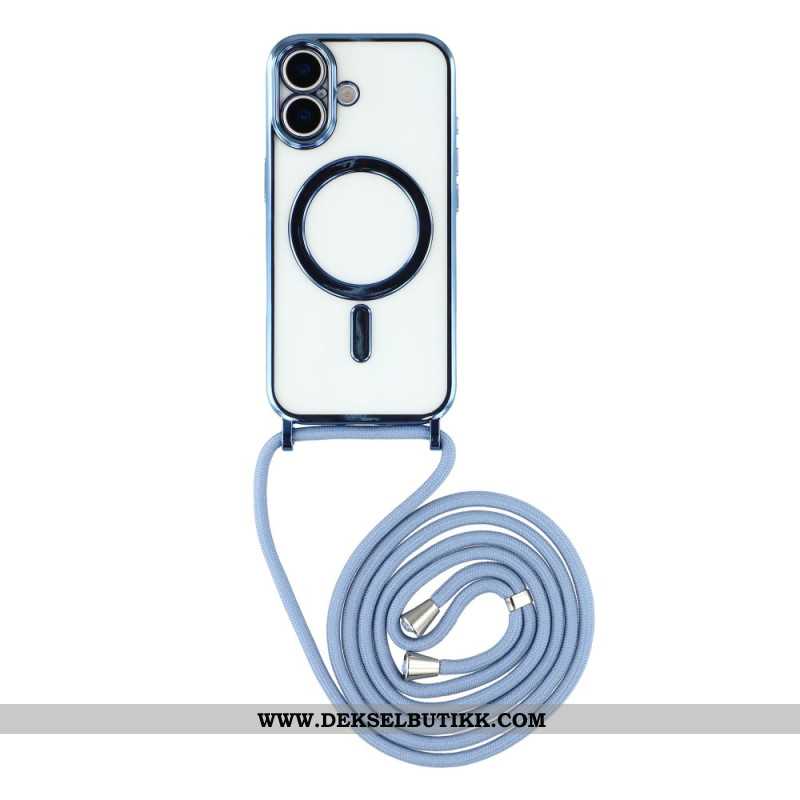 Deksel Til iPhone 17 Magsafe-kompatibelt Gjennomsiktig Deksel Med Ledning