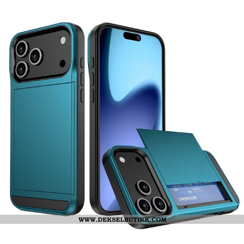 Deksel Til iPhone 17 Pro Max Skyvekortholder