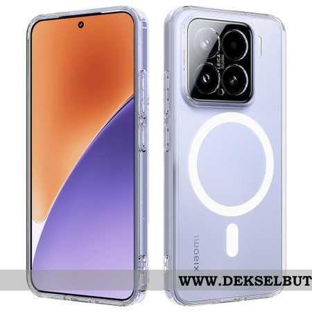 Deksel Xiaomi 15 Mobildeksel Gjennomsiktig Magsafe-kompatibel