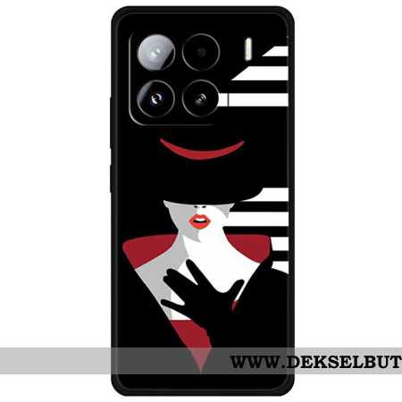 Deksel Xiaomi 15 Pro Dame I Svart Hatt Beskyttelse Deksel