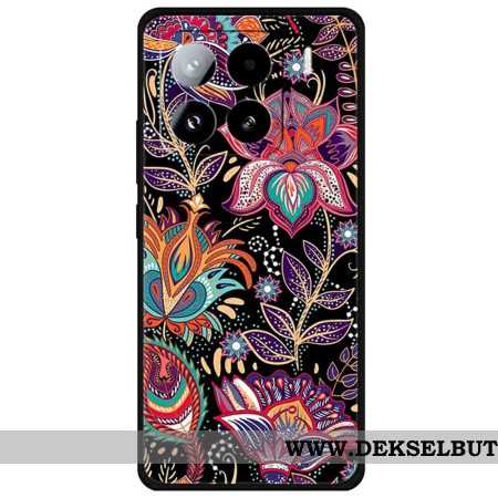 Deksel Xiaomi 15 Pro Lilla Blomster Beskyttelse Deksel