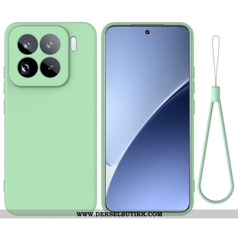 Deksel Xiaomi 15 Pro Mobildeksel Flytende Silikon-snor