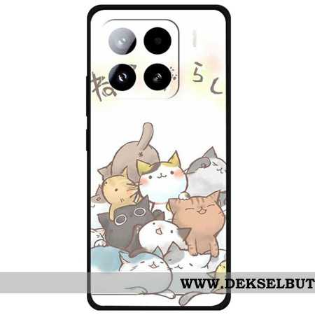 Deksel Xiaomi 15 Pro Mobildeksel Løse Katter