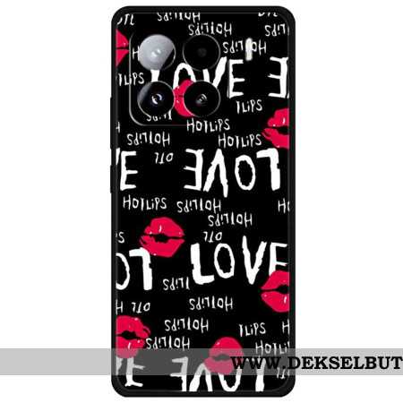 Deksel Xiaomi 15 Pro Røde Lepper Beskyttelse Deksel