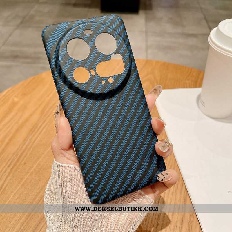 Deksel Xiaomi 15 Ultra Karbonfibertekstur Beskyttelse Deksel