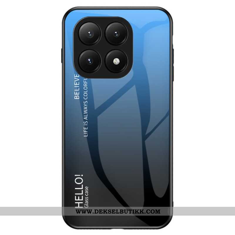 Deksel Xiaomi 15t Herdet Glass Hello