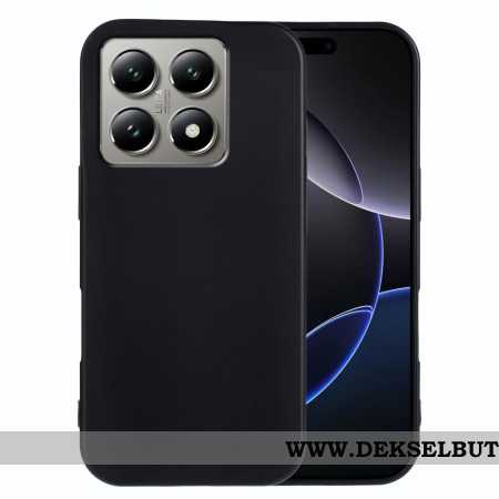 Deksel Xiaomi 15t Mobildeksel Svart Silikon