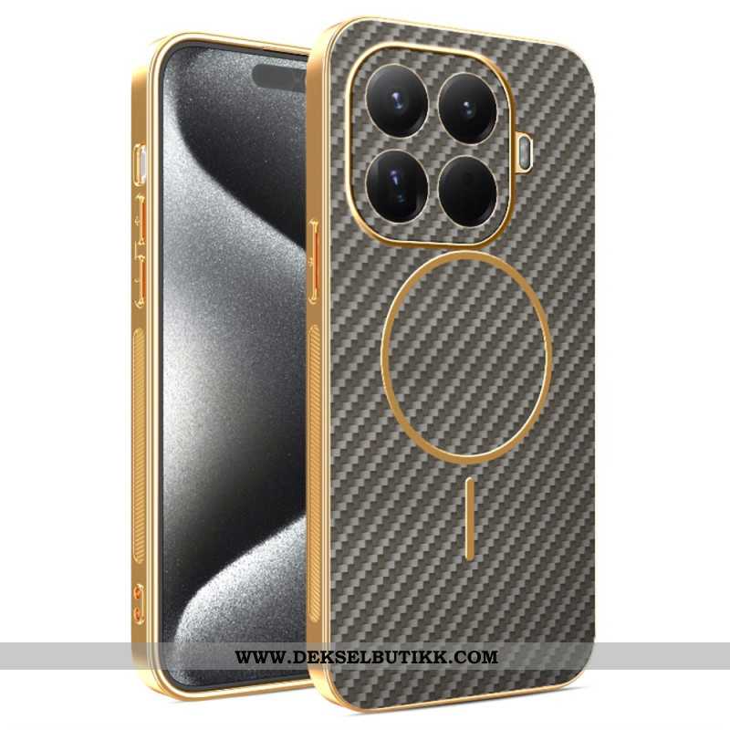 Deksel Xiaomi 15t Pro Mobildeksel Karbonfibertekstur