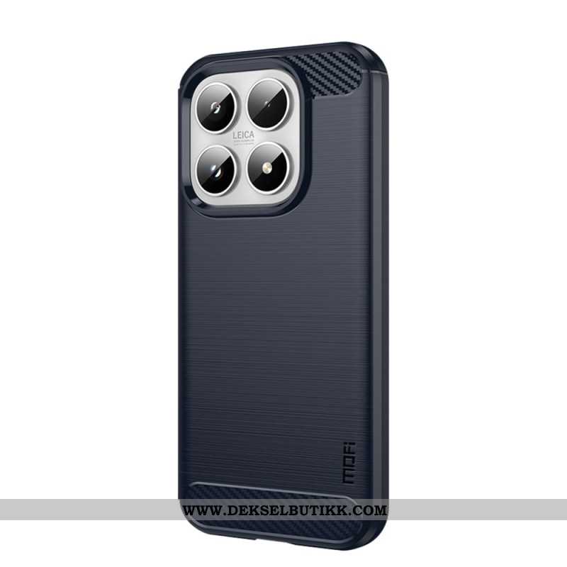 Deksel Xiaomi 17 Børstet Karbonfiber Beskyttelse Deksel