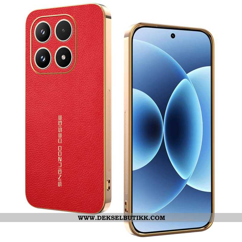 Deksel Xiaomi 17 Mobildeksel Ripebestandig Litchi-tekstur