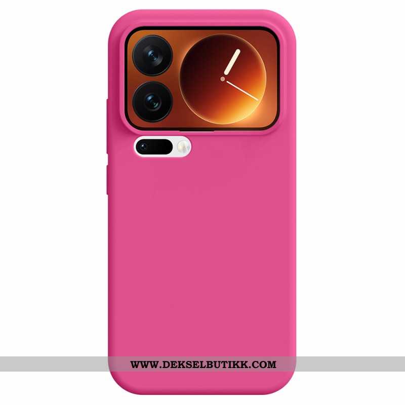 Deksel Xiaomi 17 Pro Flytende Silikon Og Forsterket Beskyttelse Beskyttelse Deksel