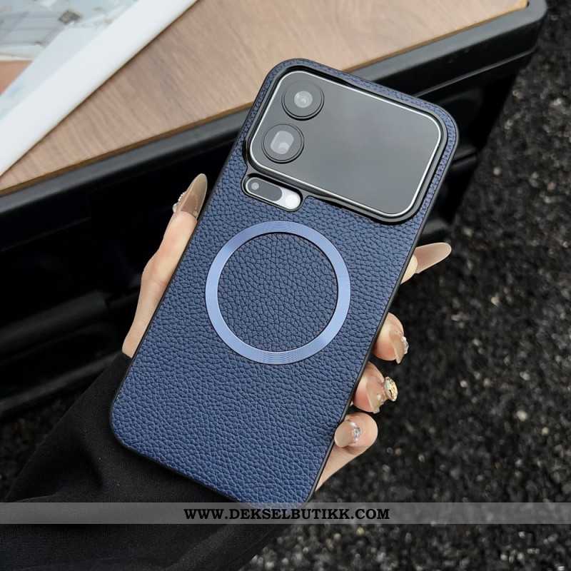 Deksel Xiaomi 17 Pro Magnetisk Litchi-tekstur