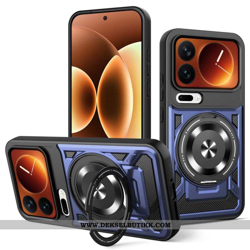 Deksel Xiaomi 17 Pro Magnetisk Lukking Med Roterende Støtte