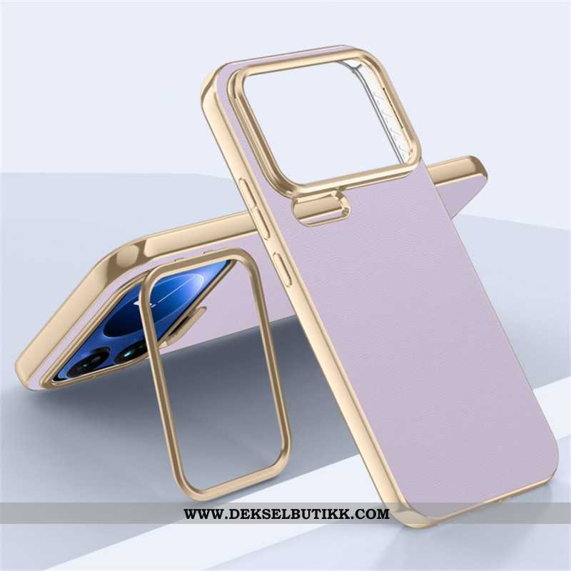 Deksel Xiaomi 17 Pro Max Metallinnfatning Og Integrert Stativ