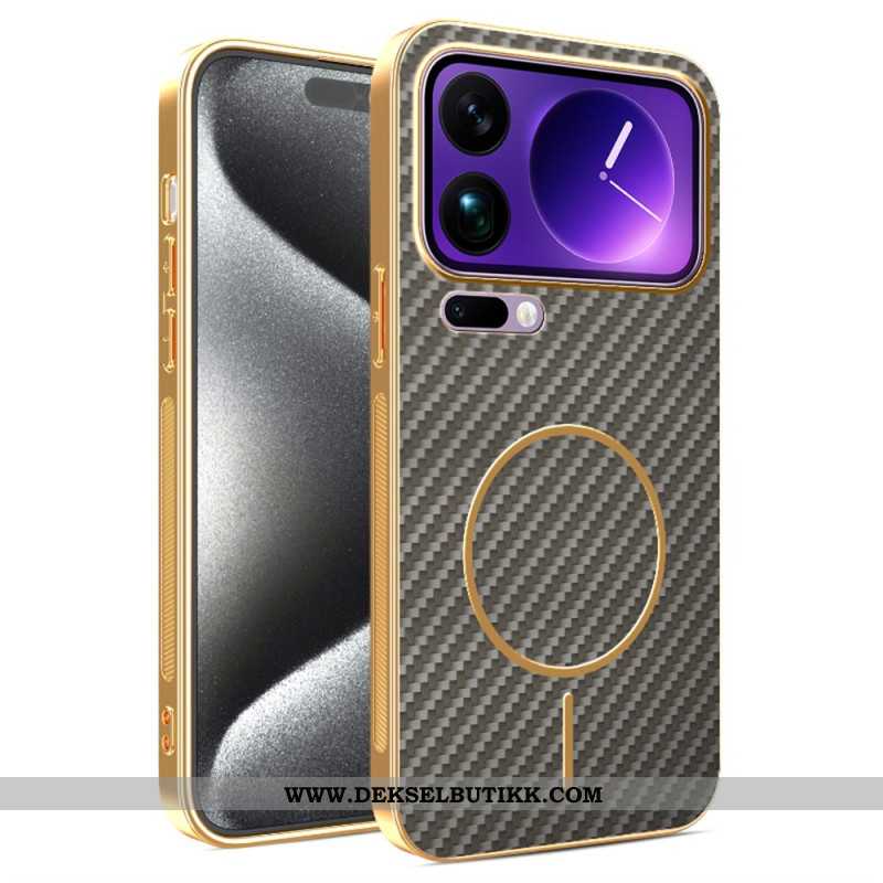 Deksel Xiaomi 17 Pro Mobildeksel Karbonfibertekstur