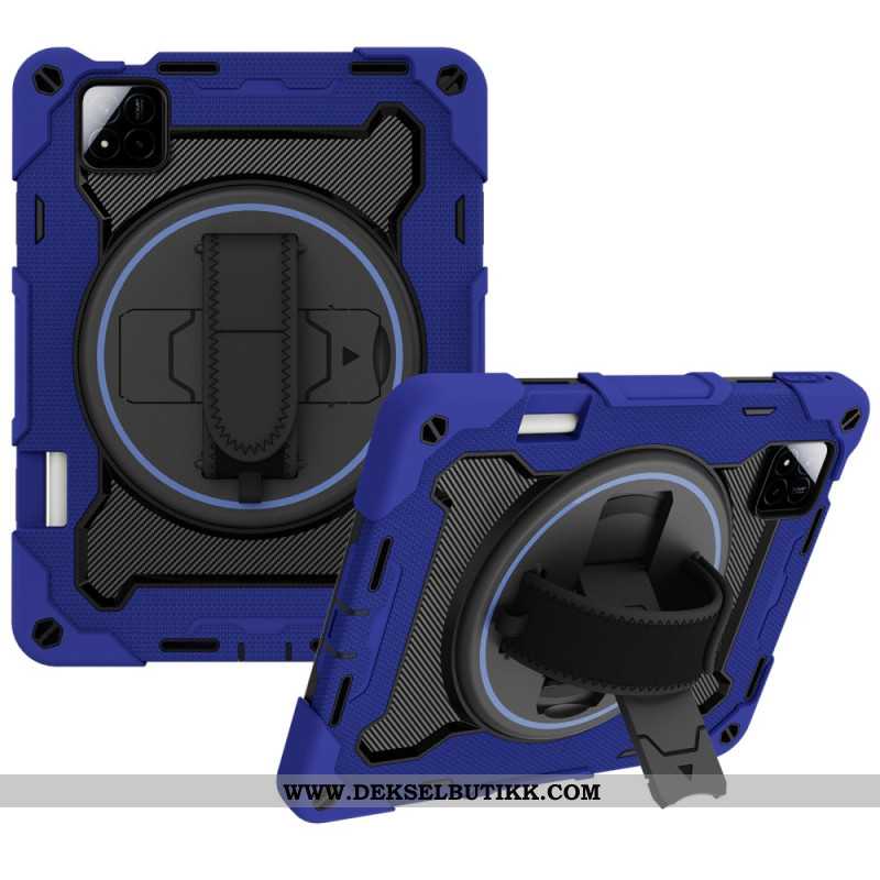 Deksel Xiaomi Pad 7 / 7 Pro Ultraslitesterkt Med Stropp Og Stativ Beskyttelse Deksel