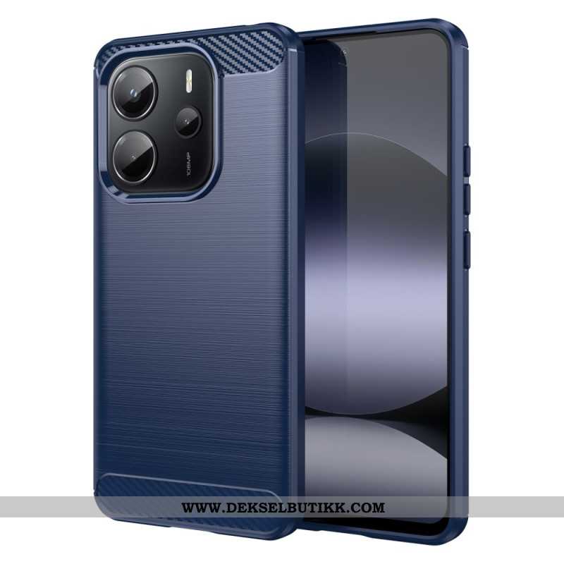 Deksel Xiaomi Redmi Note 14 4g Børstet Karbonfiber