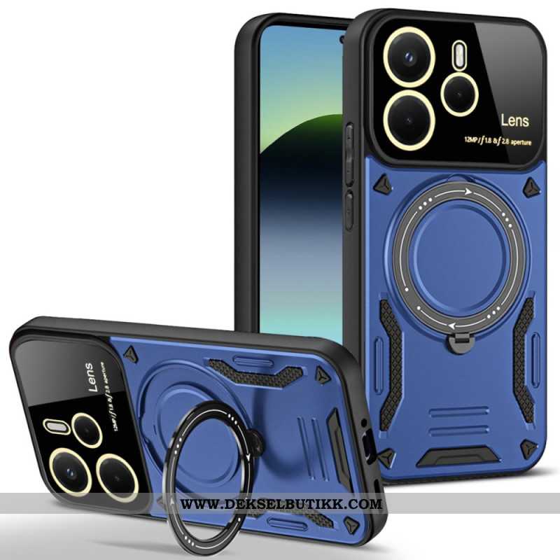 Deksel Xiaomi Redmi Note 14 4g Magnetisk Roterende Stativ