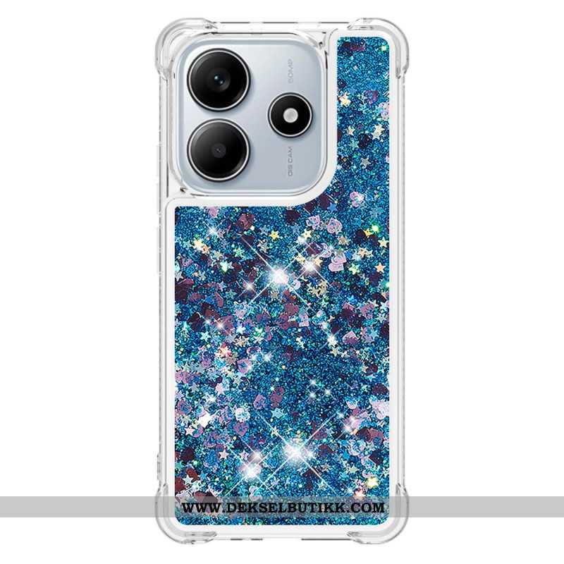 Deksel Xiaomi Redmi Note 14 4g Mobildeksel Glitter