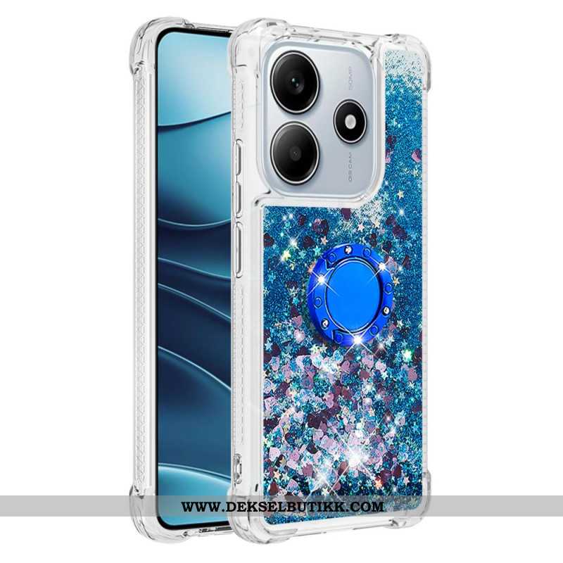 Deksel Xiaomi Redmi Note 14 5g Glitterringholder