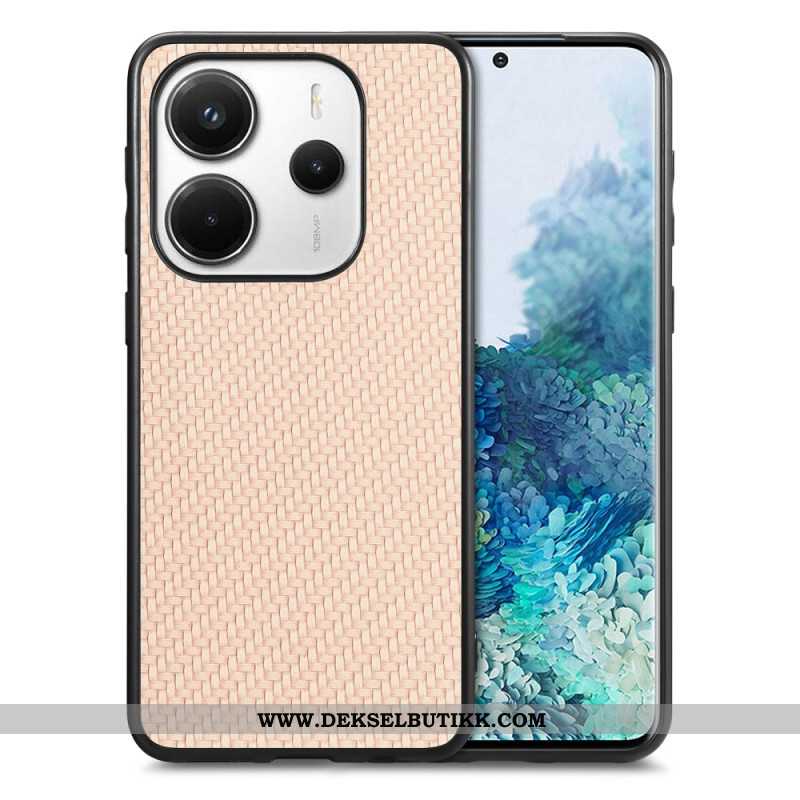 Deksel Xiaomi Redmi Note 14 5g Karbonfibertekstur