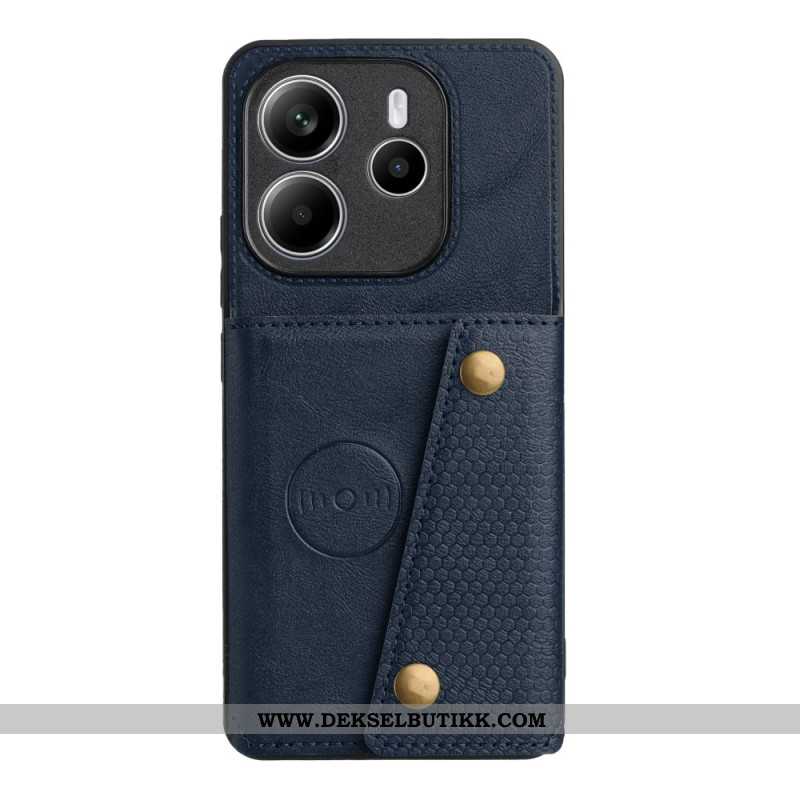 Deksel Xiaomi Redmi Note 14 5g Kortholder Og Stativ