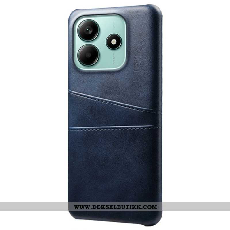 Deksel Xiaomi Redmi Note 14 5g Mobildeksel Kortholder I Læreffekt