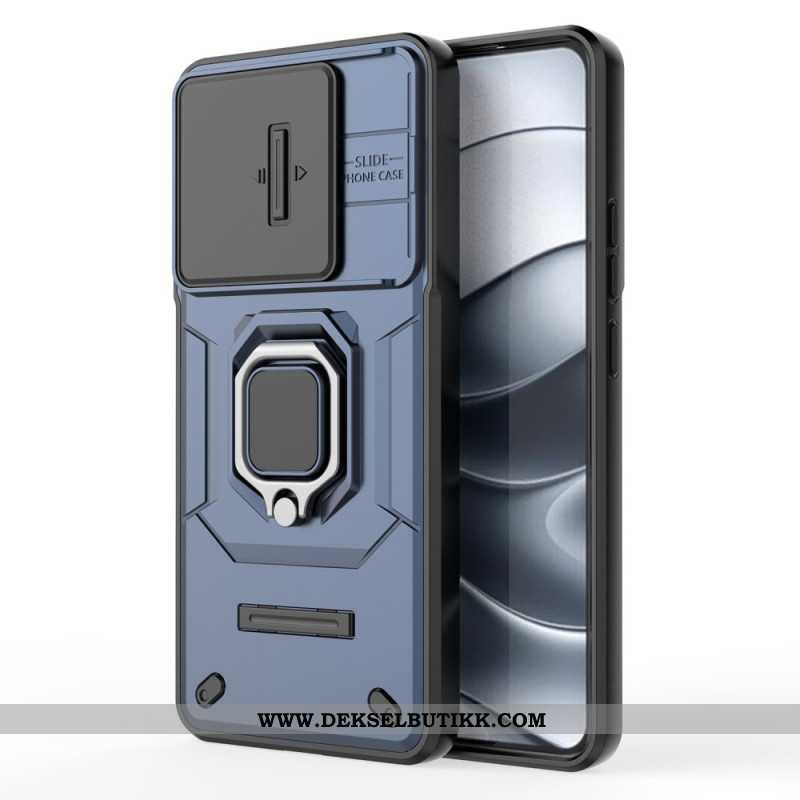 Deksel Xiaomi Redmi Note 14 5g Multifunksjonell Med Holder Og Linsebeskytter