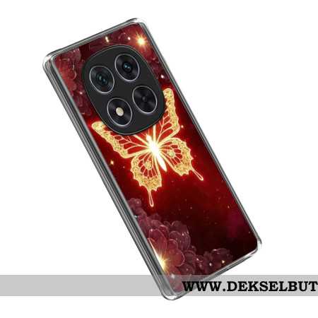 Deksel Xiaomi Redmi Note 14 Pro 4g Gyllen Sommerfugl