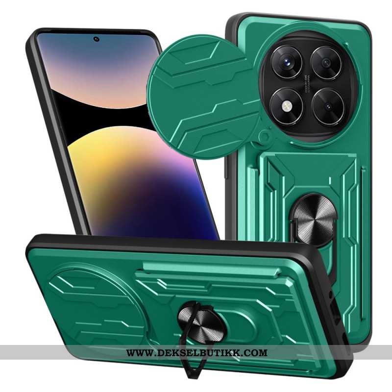 Deksel Xiaomi Redmi Note 14 Pro 4g Ultramotstandsdyktig Med Stativ Og Linsebeskytter Beskyttelse Dek