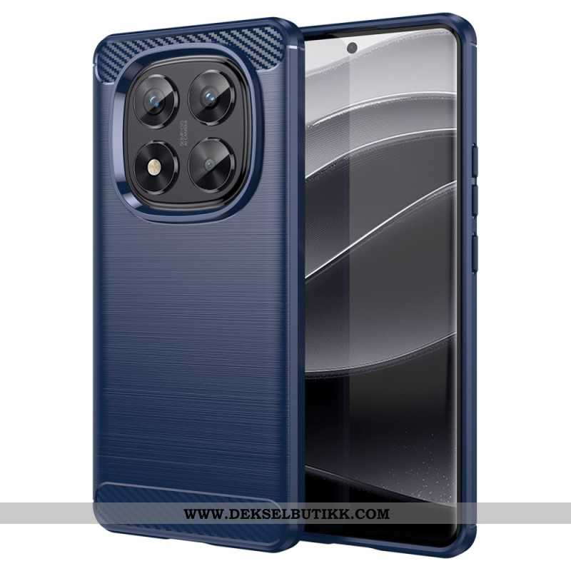 Deksel Xiaomi Redmi Note 14 Pro 5g Børstet Karbonfiber