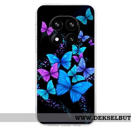 Deksel Xiaomi Redmi Note 14 Pro Plus 5g Mobildeksel Fargerike Sommerfugler