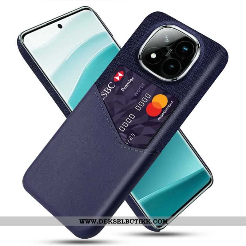 Deksel Xiaomi Redmi Note 14 Pro Plus 5g Mobildeksel Kortholder