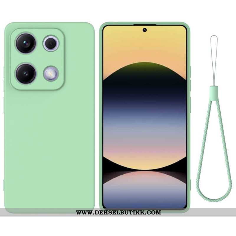 Deksel Xiaomi Redmi Note 14s Flytende Silikonrem