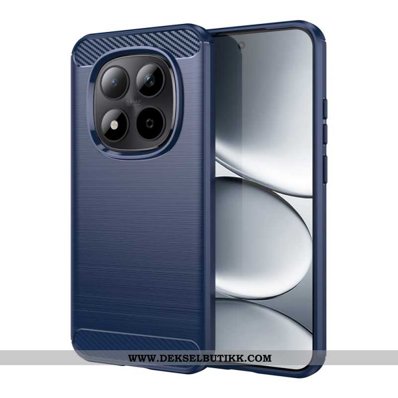 Deksel Xiaomi Redmi Note 15 Pro 5g Børstet Karbonfiber Beskyttelse Deksel