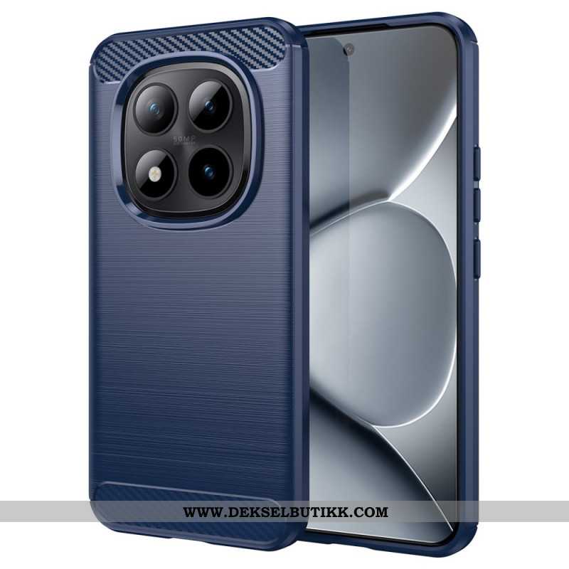 Deksel Xiaomi Redmi Note 15 Pro Plus 5g Mobildeksel Børstet Karbonfiber