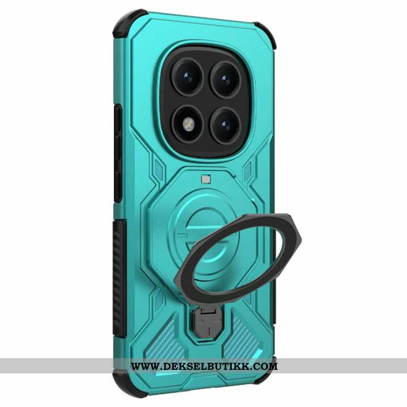 Deksel Xiaomi Redmi Note 15 Pro Plus 5g Mobildeksel Magnetisk Roterende Stativ