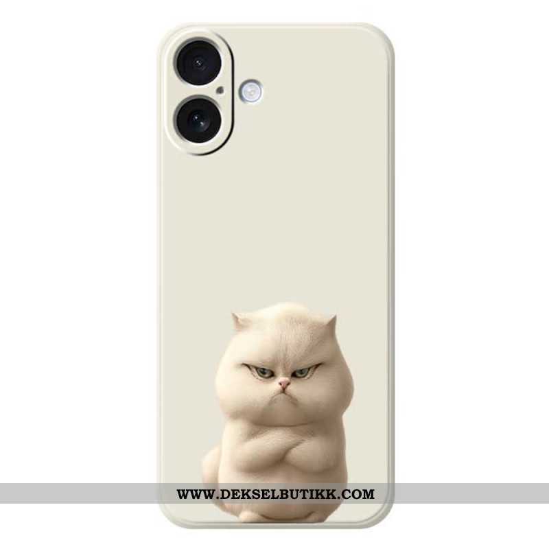 Deksel iPhone 17 Flytende Silikon Sint Katt Beskyttelse Deksel