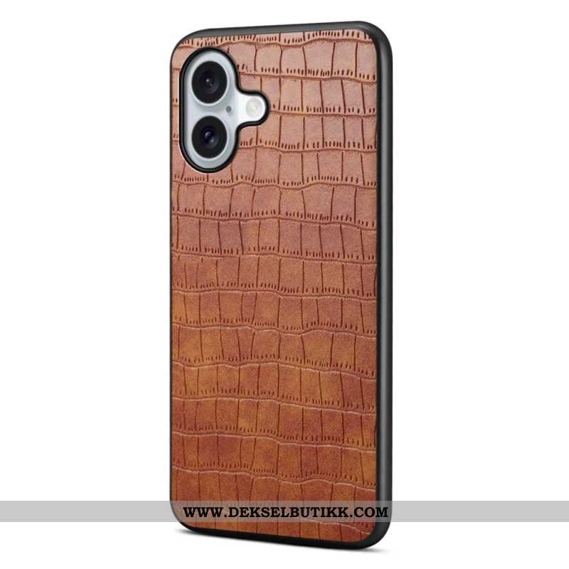 Deksel iPhone 17 Krokodilletekstur